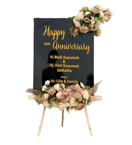 Papan Bunga Akrilik Tanjung Riau