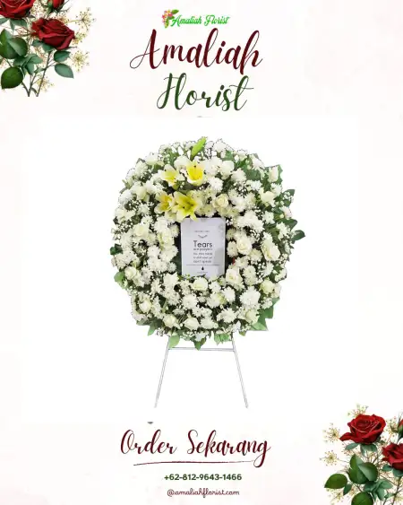 Krans Bunga Duka Tanjung Riau